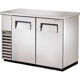 True® Back Bar Cooler 2 Section - 49-1/8