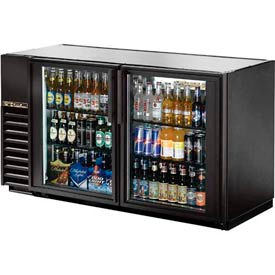 True® Back Bar Cooler 2 Section - 59-7/8