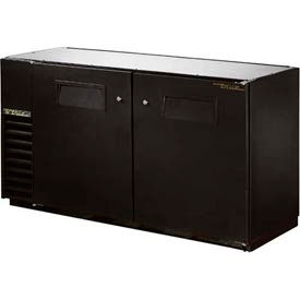 True® Back Bar Cooler 2 Section - 59-7/8