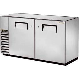 True® Back Bar Cooler 2 Section - 59-7/8