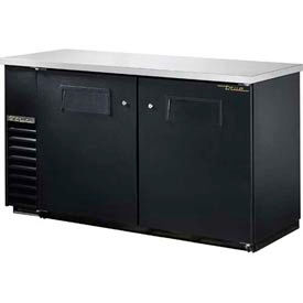 True® Back Bar Cooler 2 Section - 61-1/8