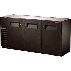 True® Back Bar Cooler 3 Section - 73-1/8