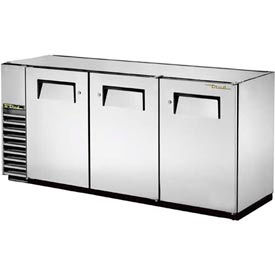 True® Back Bar Cooler 3 Section - 73-1/8