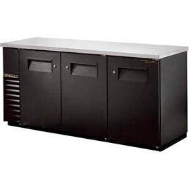 True® Back Bar Cooler 3 Section - 73-1/8