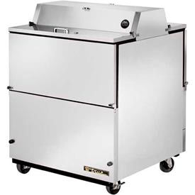 True® Mobile Milk Cooler 8 Crates Dual Sided - 34