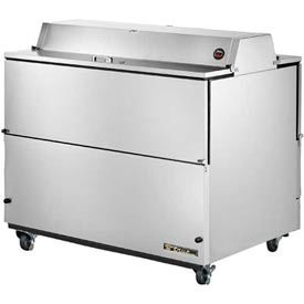 True® Mobile Milk Cooler 12 Crates Dual Sided - 49