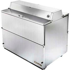 True® Mobile Milk Cooler 12 Crates Dual Sided - 49
