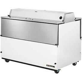 True® Mobile Milk Cooler 16 Crates Dual Sided - 58