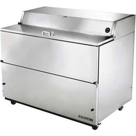 True® Mobile Milk Cooler 16 Crates - 58