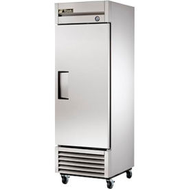 True® T-Series Reach In Freezer Solid Door 23 Cu. Ft. Stainless Steel Solid Swing Door T-23F-HC