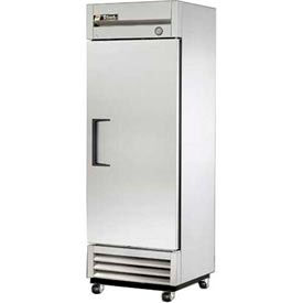 True® T-Series Reach In Refrigerator 19 Cu. Ft. Stainless Steel Solid Swing Door T-19-HC