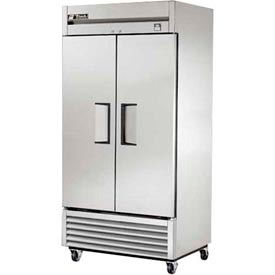 True® TS-Series Reach In Refrigerator 35 Cu. Ft. Stainless Steel 2 Soild Swing Doors TS-35-HC