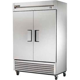 True® TS-Series Reach In Refrigerator 49 Cu. Ft. Stainless Steel 2 Soild Swing Doors TS-49-HC