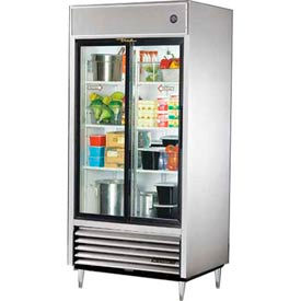 True® Reach In Refrigerator 33 Cu. Ft. Stainless Steel TSD-33G-HC-LD