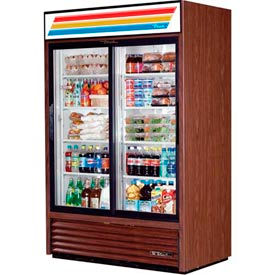 True® Refrigerated Merchandiser 2 Section - 51-1/8