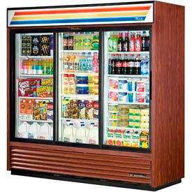 True® Refrigerated Merchandiser 3 Section - 78-1/8
