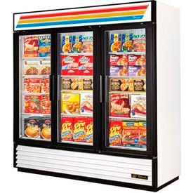 True® Freezer Merchandiser 3 Section - 78-1/8