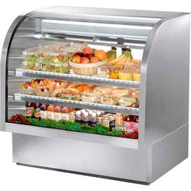 True® Curved Glass Deli Case - 48-1/4