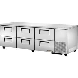 True® Deep Undercounter Refrigerator 33 - 38°F - 93-1/4