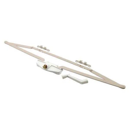 Awning Operator, 25-1/2 in., Diecast/Steel, White Color, Roto Crank (Single Pack) MPN:TH 24059