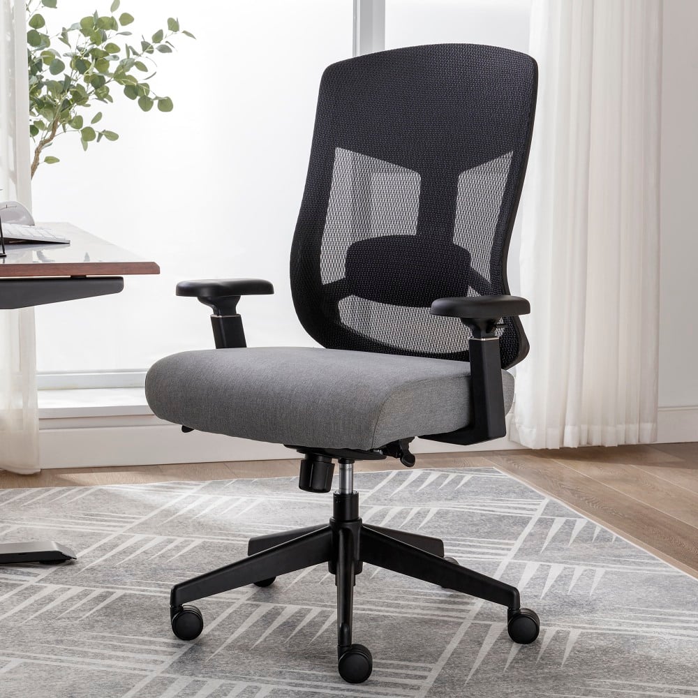 Serta Commercial Eco-2000 Big & Tall Ergonomic Mesh High-Back Executive Office Chair, Gray MPN:52306-GRY