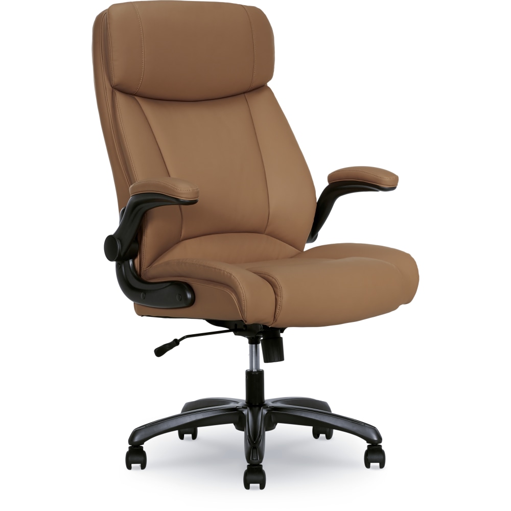 Serta Torrington Ergonomic High-Back Faux Leather Big & Tall Executive Office Chair, Light Tan MPN:52399-TAN