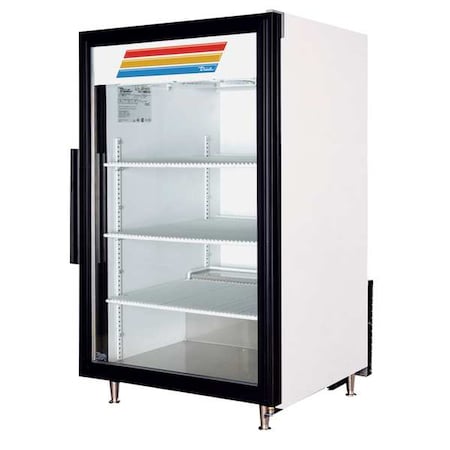 Glass Door Merchandiser Refrigerator, 7 cu ft, White MPN:GDM-07-HC-TSL01