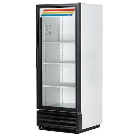 Glass Door Merchandiser Refrigerator, 12 cu ft, White MPN:GDM-12-HC-TSL01