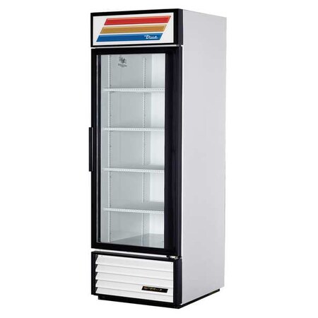 Glass Door Merchandiser Refrigerator, 23 cu ft, White MPN:GDM-23-HC-TSL01