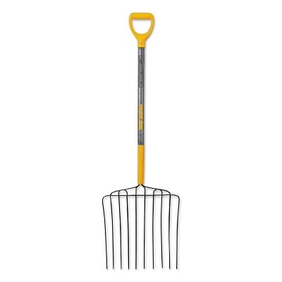 10-Tine Ensilage Fork Welded w/30