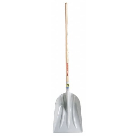 No. 10 Grain Scoop, Plastic Blade, 48 in L, Wood Handle MPN:1680100GR