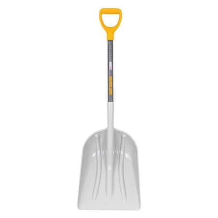 Scoop Shovel, Poly Blade, 28 in L Wood Handle MPN:2604300