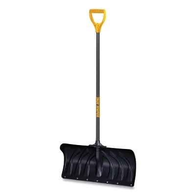 Snow Pusher Poly 24IN Stl Hdl Asbld MPN:1603500