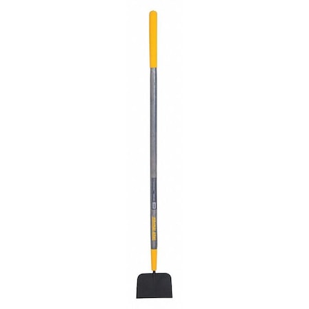 Ice Scraper, 7 in Blade W, Wood, 48 in Handle L, Straight, 5 in Blade H, Steel MPN:26832GR