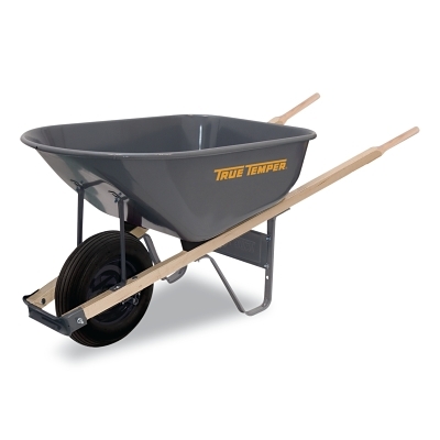 Steel 6 Cu Ft Wheelbarrow MPN:R625