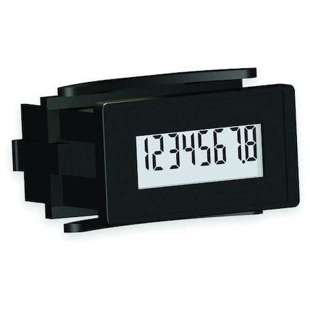 LCD Hour Meter, LCD, Clip, ABS/PC Blend MPN:6320-0000-0000