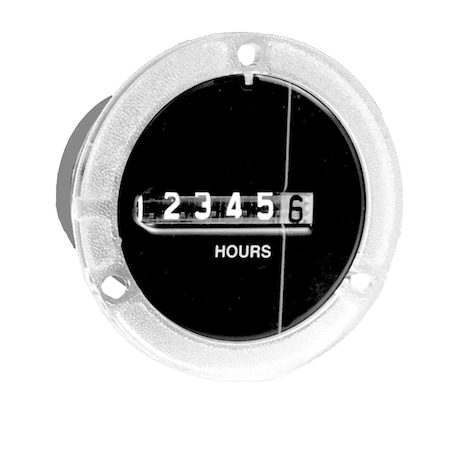 Hour Meter, Round, 2