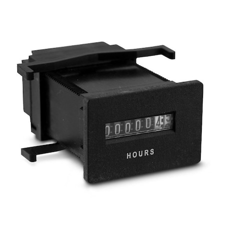 Hour Meter, Electromechanical, 6 Digits MPN:711-0114