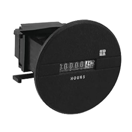 120Volt 60Hz Round Hour Meter, MPN:711-0150