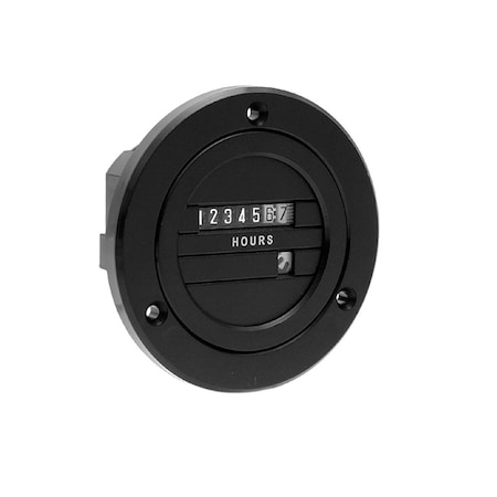 Hour Meter, Electromechanical, 6 Digits MPN:711-0160