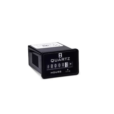 Hour Meter, DC, 2 Holes, Flush, Polymer MPN:732-0002
