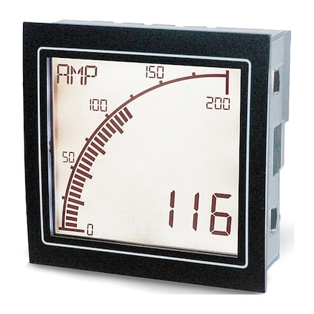 Amperage Panel Meter, AC Current MPN:APM-CT-APO