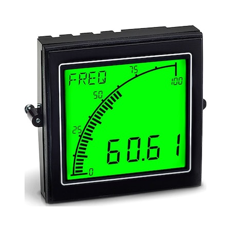 Analog Panel Meter, AC, 68mm x 68mm, Screw MPN:APM-M2-APO