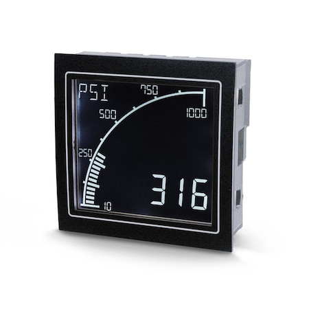 Panel Meter, DC, 2.68x2.68