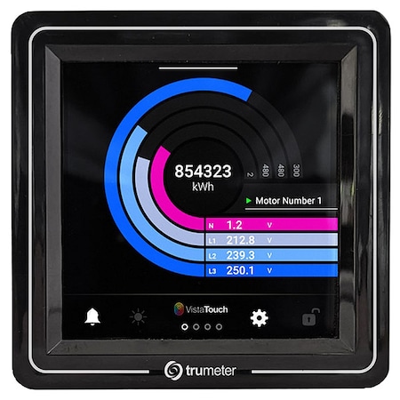 Touch Screen Power Meter, 250, NEMA Rating MPN:VT-PWR-LV