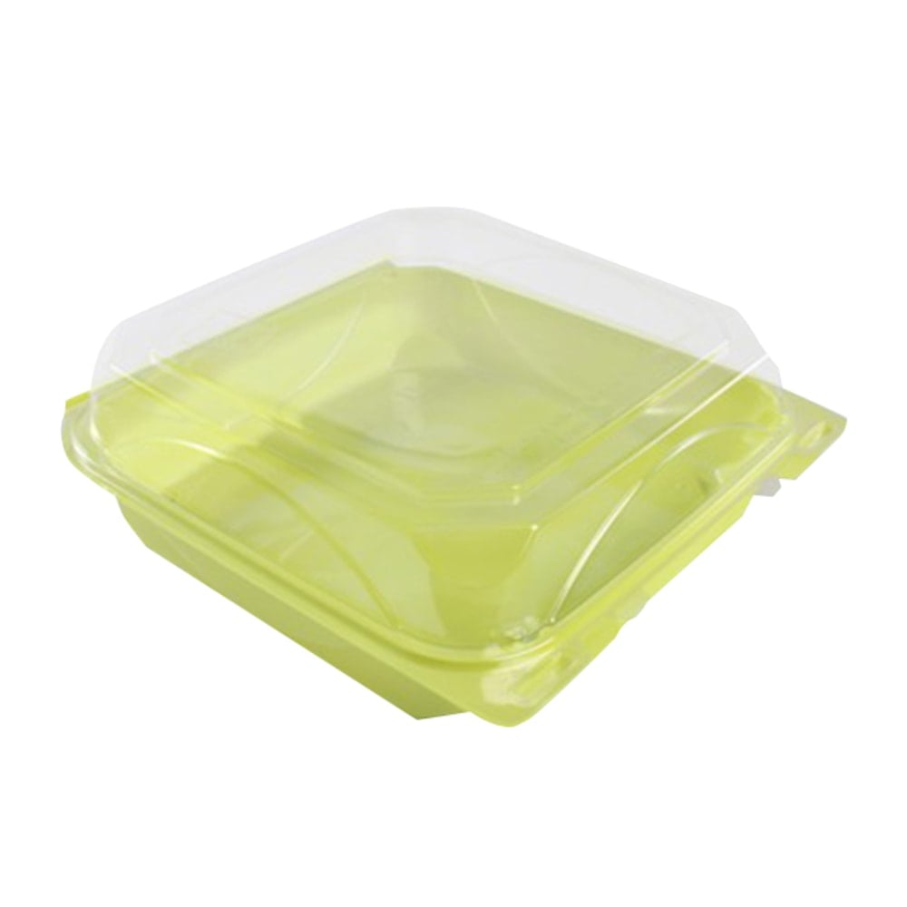Clamshell Containers, 9in x 9in Large, Clear, Carton Of 200, COX99BBLG MPN:COX99BBLG