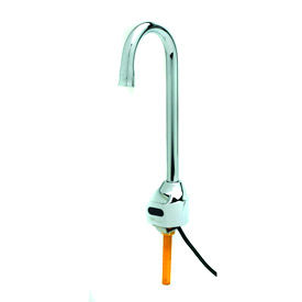 T&S® EC-3100 ChekPoint Electronic Faucet Deck Mount Gooseneck 2.2 GPM Chrome EC-3100