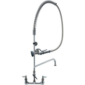 T&S Brass B-0133-01 Easyinstall Pre-Rinse Unit With Wall Bracket Add-On Faucet & Hose B-0133-01