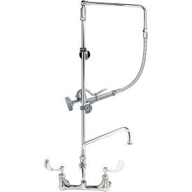 T&S Brass B-2466 Pre-Rinse Unit With Overhead Swivel Arm B-2466