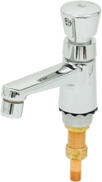 Push Button Handle, Deck Mounted Bathroom Faucet MPN:B-0712